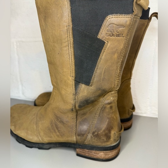 Sorel Women’s Emelie Waterproof Leather Mid-Calf Boots - Picture 4 of 8